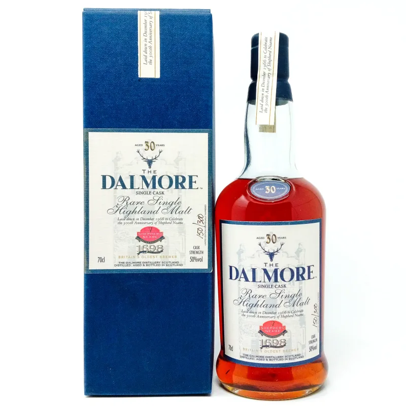 Dalmore – 1966 30 Year Old 300th Anniversary of Shepherd Neame