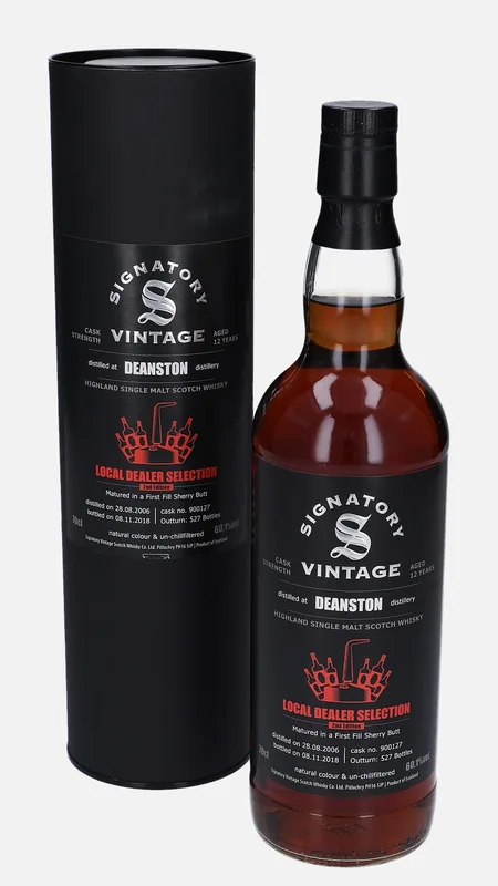 Deanston – 2006 12 Year Old Signatory Vintage Scotch Whisky Co. Local Dealer Selection 2nd Edition