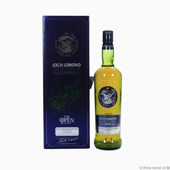Loch Lomond – 1999 (The Open Autograph Edition – Paul Lawrie) (70cl, 50.8%)