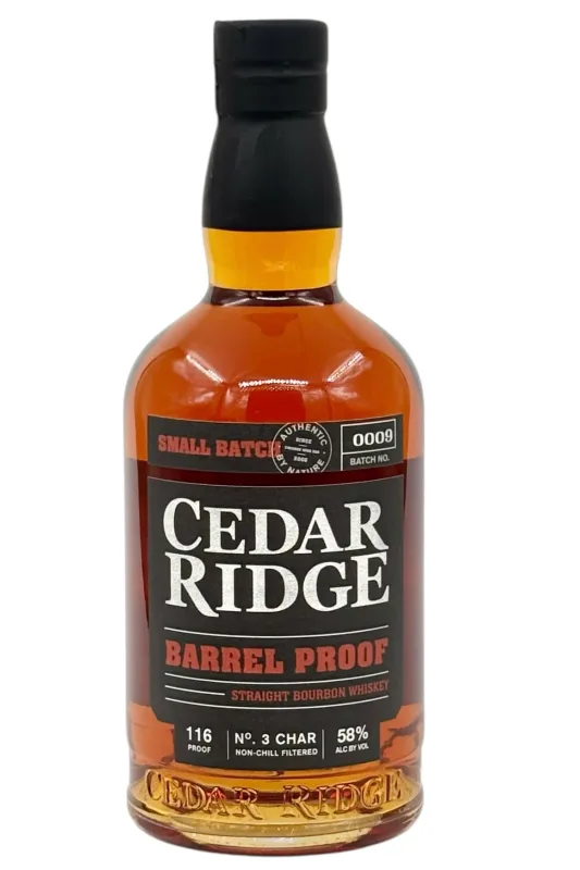 Cedar Ridge – Barrel Proof Bourbon Whiskey