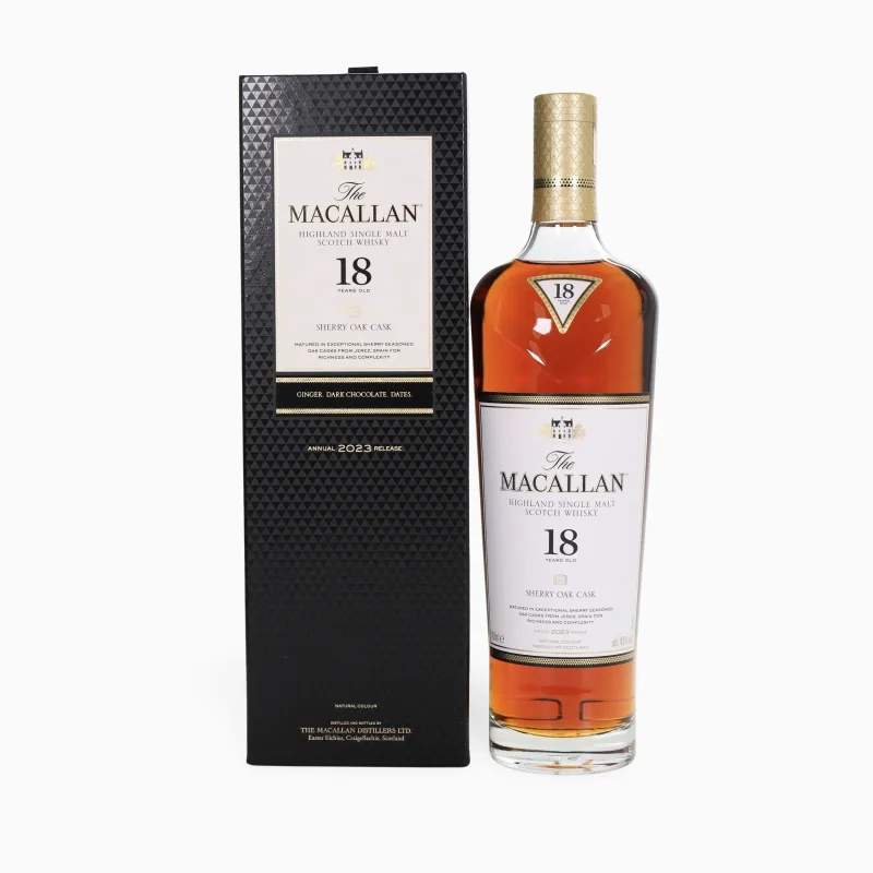 Macallan – 18 Year Old (2023) Sherry Oak