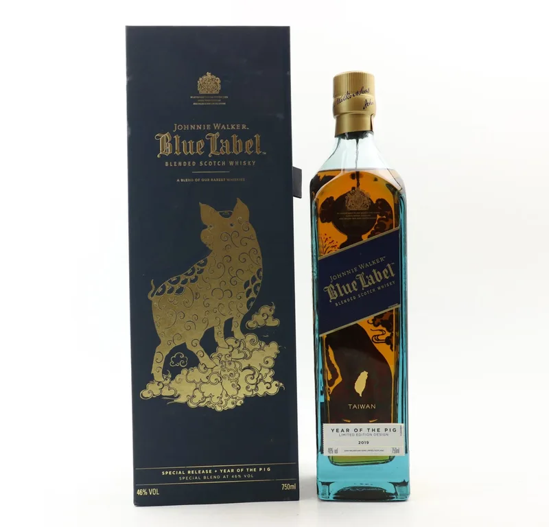Johnnie Walker Blue Label Year Of The Pig 75cl (75cl, 46%)