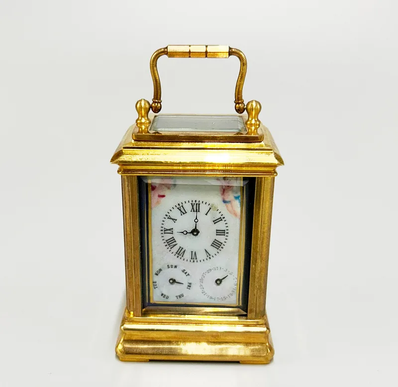 Cherub Carriage Clock