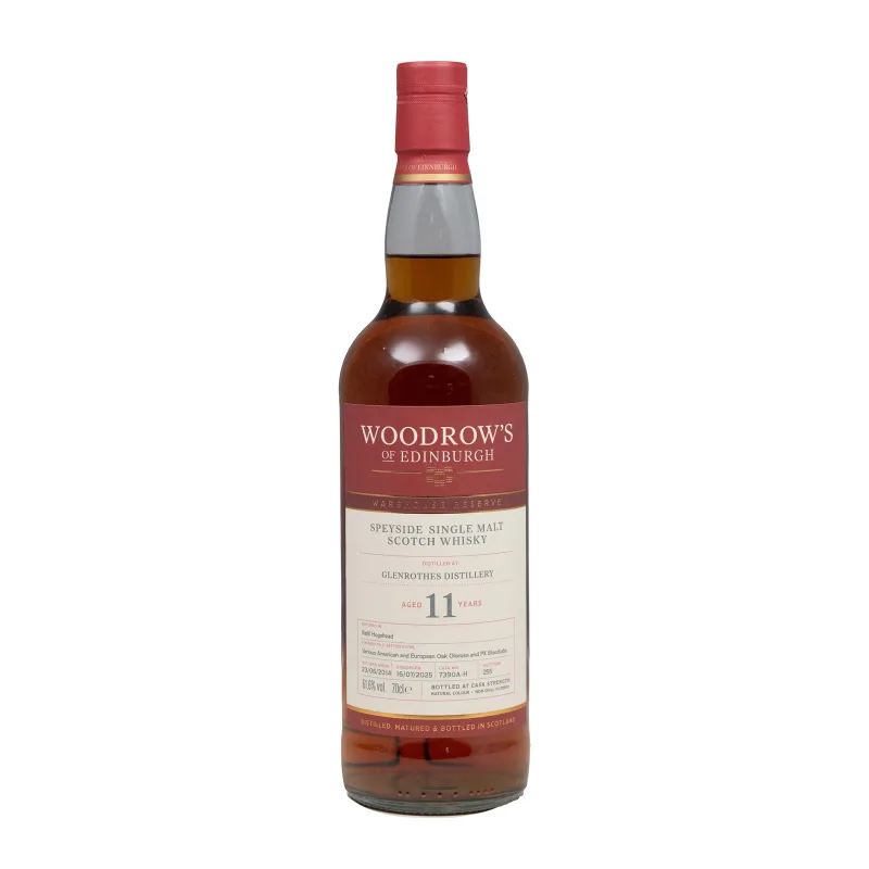 Glenrothes – 11 Year Old Single Cask 7390A-H Woodrow's of Edinburgh