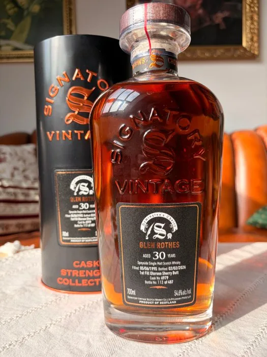 Glenrothes 1995 30 years old Cask no. 6979 - Signatory Vintage - b. 2026 - 70cl