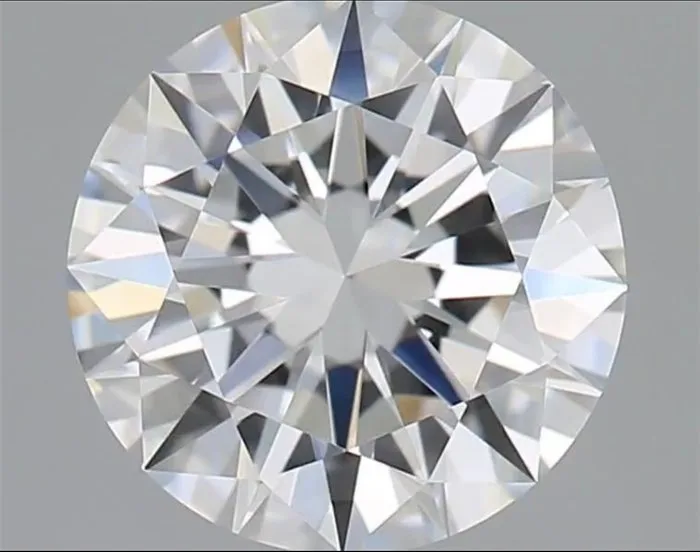 1 pcs Diamond (Natural) - 0.60 ct - Round - D (colourless) - VVS1 - International Gemological Institute (IGI)