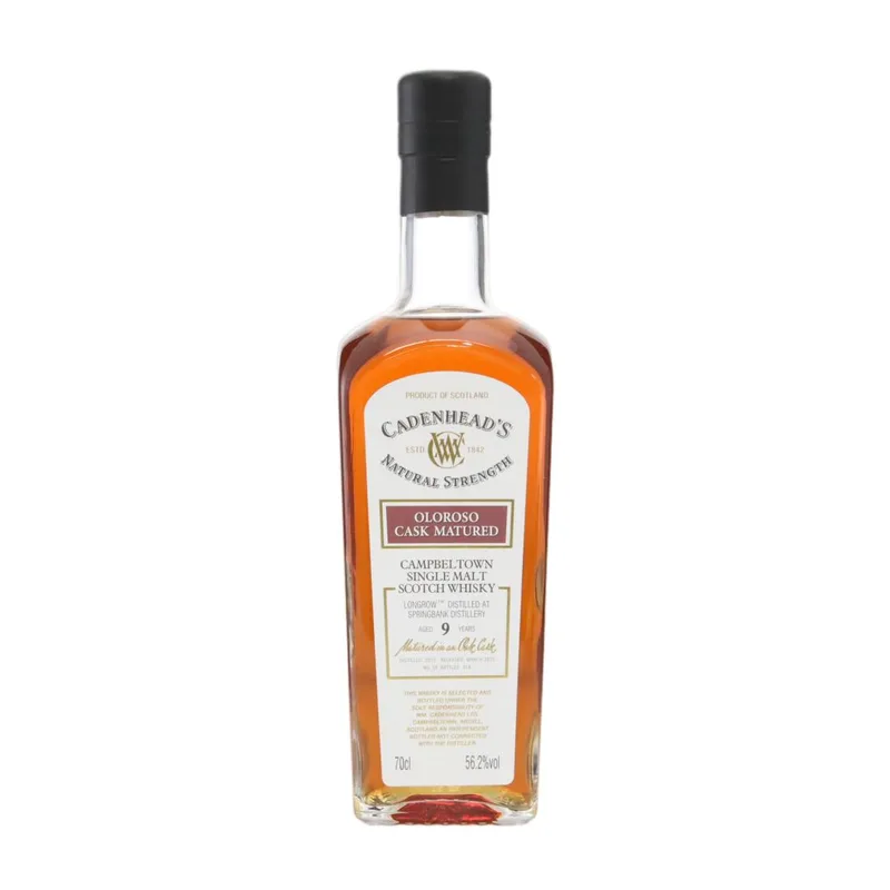 Longrow 2015 Cadenhead's Oloroso Cask 9 Year Old (70cl, 56.20%)