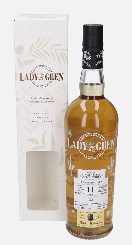 Brackla – 2013 11 Year Old www.hannahwhiskymerchants.com Lady of the Glen