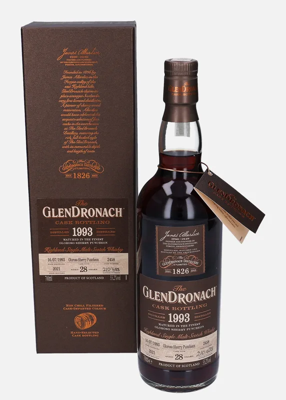 Glendronach – 1993 28 Year Old Cask Bottling