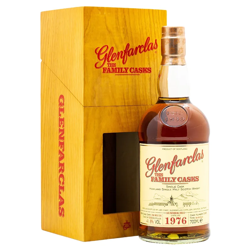 Glenfarclas – Family Casks 1976 Summer 2014 Cask 3105 (70cl, 41.8%)