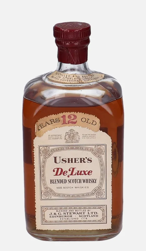 Usher's – De Luxe 12 Year Old