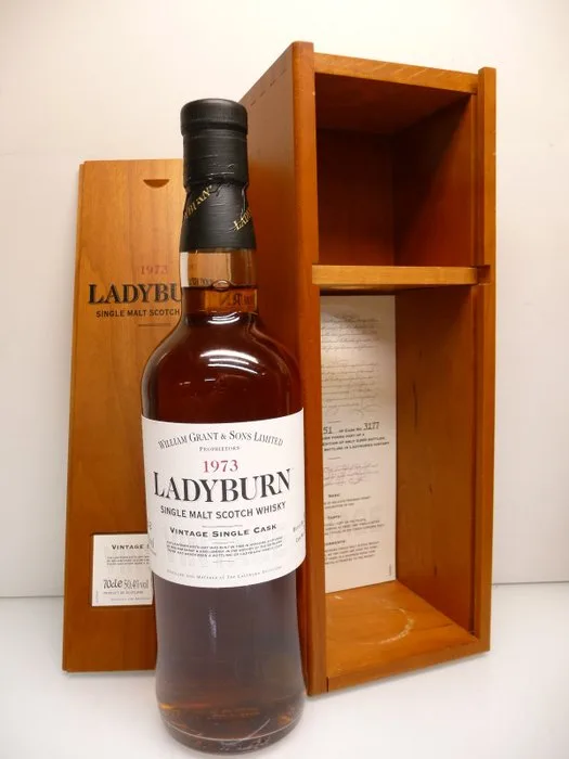 Ladyburn 1973 27 years old Single Cask no. 3177 - b. 2000 - 70cl