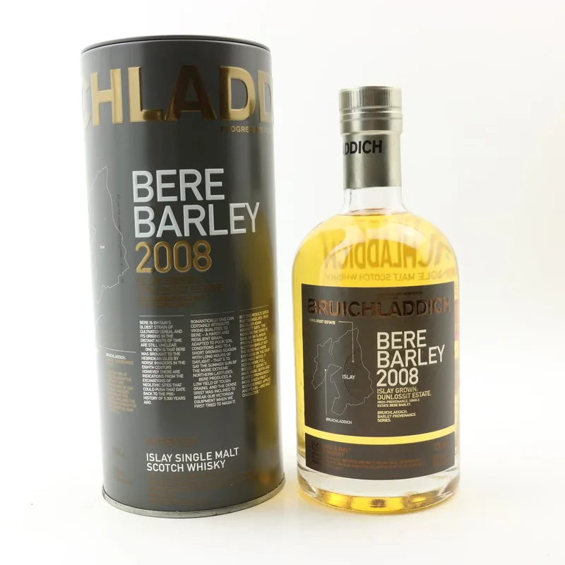 Bruichladdich – 2008 Bere Barley 2008 Dunlossit Estate (70cl, 50%)