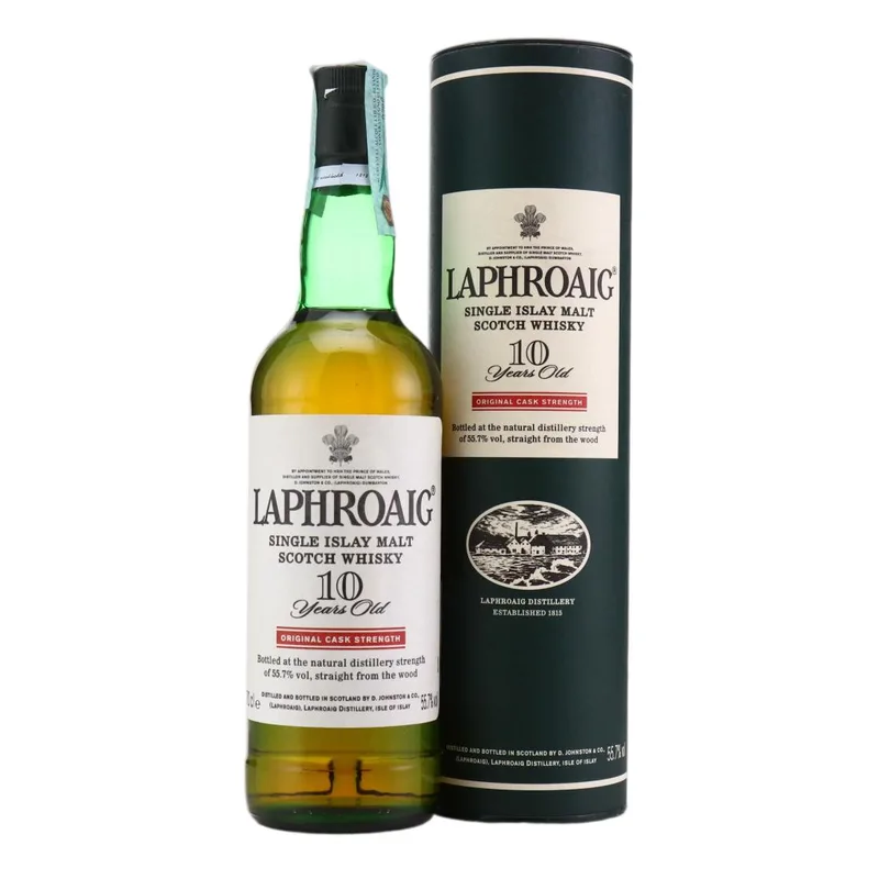 Laphroaig – 10 Year Old Original Cask Strength (70cl, 55.70%)