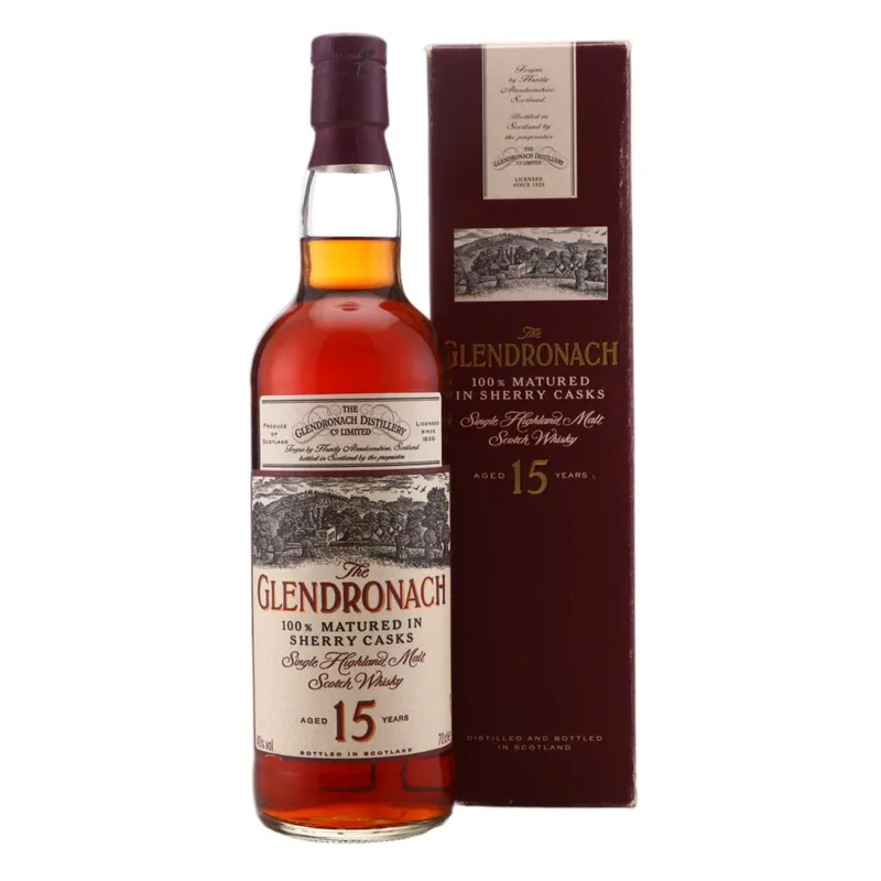 Glendronach – 15 Year Old 100% Matured in Sherry Casks