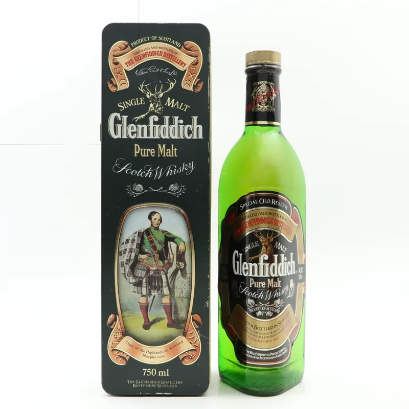 Glenfiddich Special Old Reserve Clan Macpherson 75cl (1980s Edition)