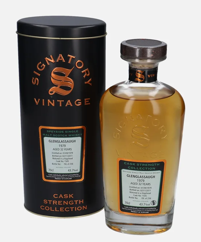 Glenglassaugh – 1979 32 Year Old Signatory Vintage Scotch Whisky Co. Cask Strength Collection