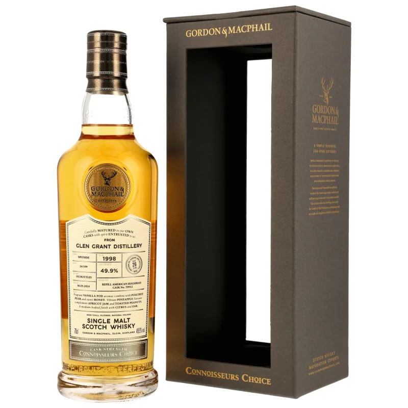 Glen Grant 1998/2024 Connoisseurs Choice Cask Strength - Gordon & MacPhail