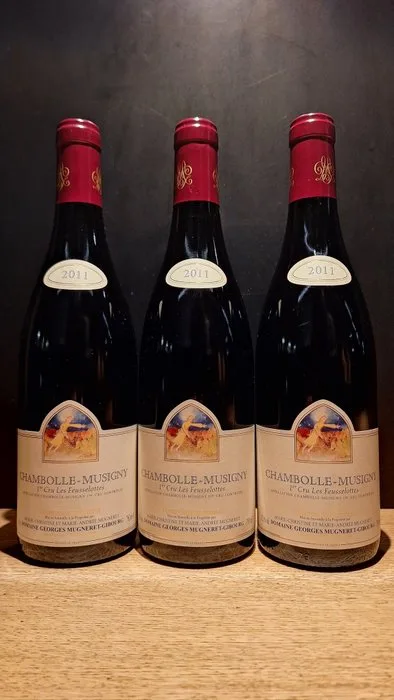 2011 Georges Mugneret-Gibourg, Les Feusselottes - Chambolle Musigny 1er Cru - 3 Bottles (0.75L)