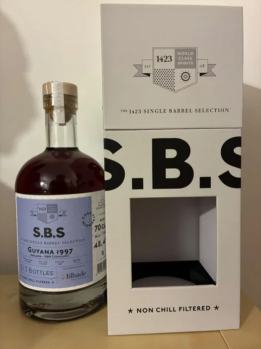 Uitvlugt 1997 1423 Single Barrel Selection - Skeldon SWR - Milhade - b. 2021 - 70cl