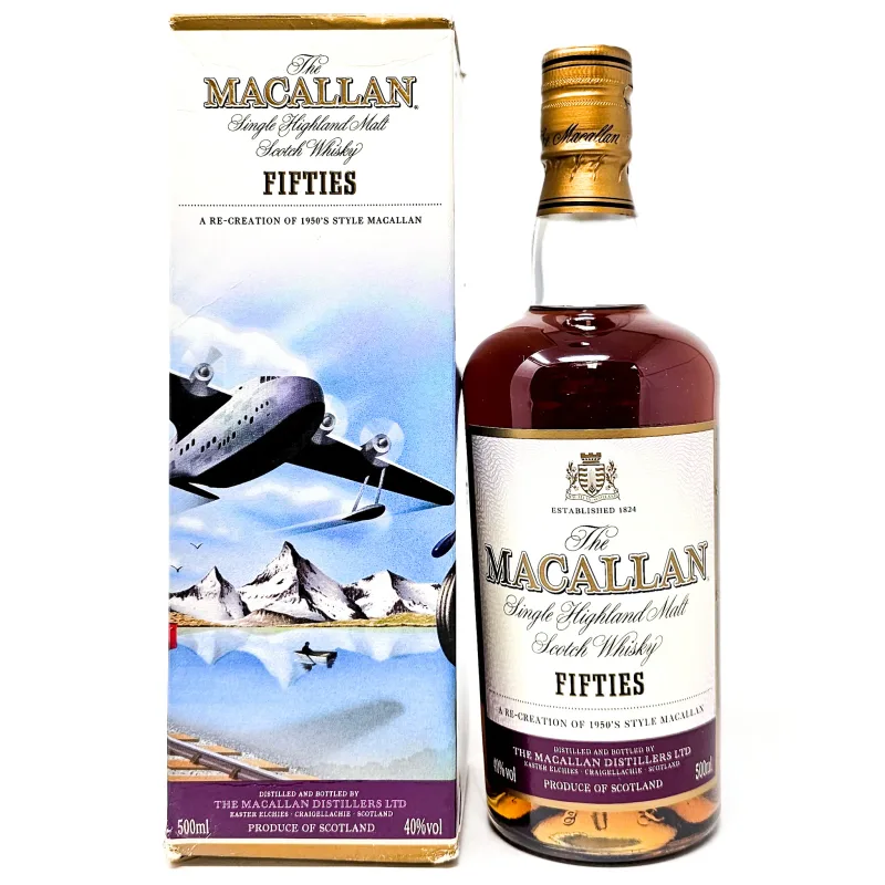Macallan – Decades Travel Series Fifties Single Malt Scotch Whisky