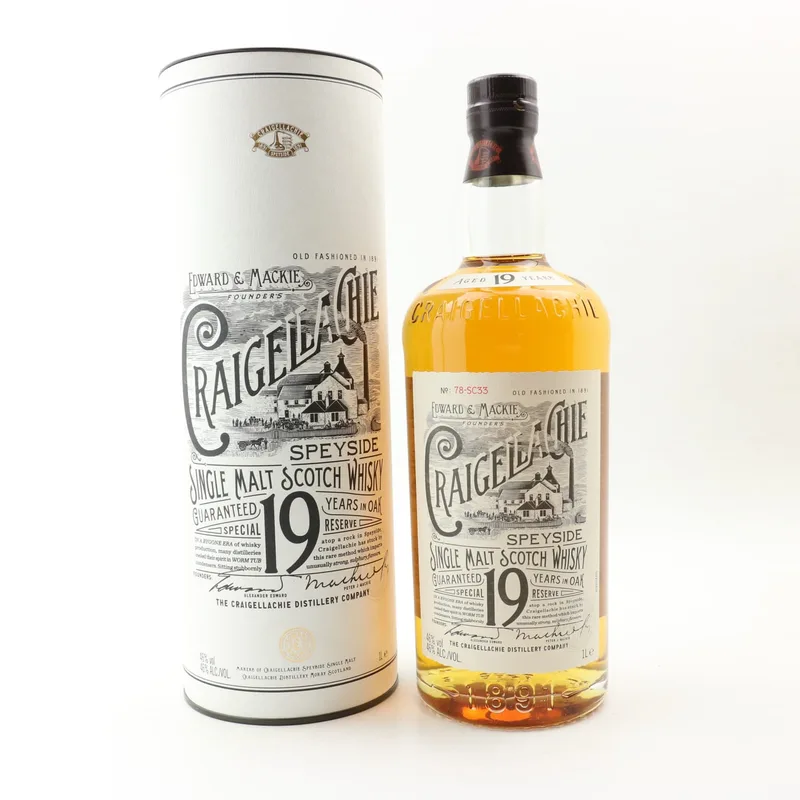 Craigellachie – 19 Year Old 1L (1litre, 46%)