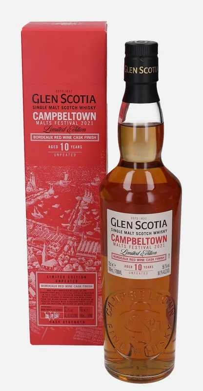 Glen Scotia – 10 Year Old (70cl, 56.1%)