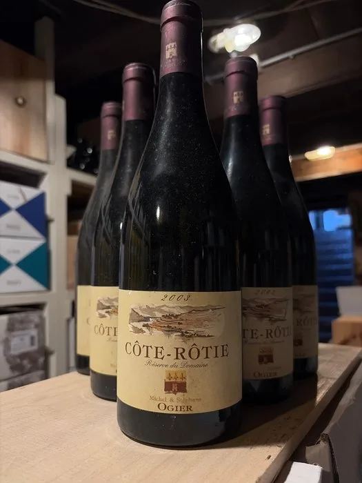 2003 Michel & Stephane Ogier Cote Rotie Reserve du Domaine - Côte Rotie - 6 Bottles (0.75L)