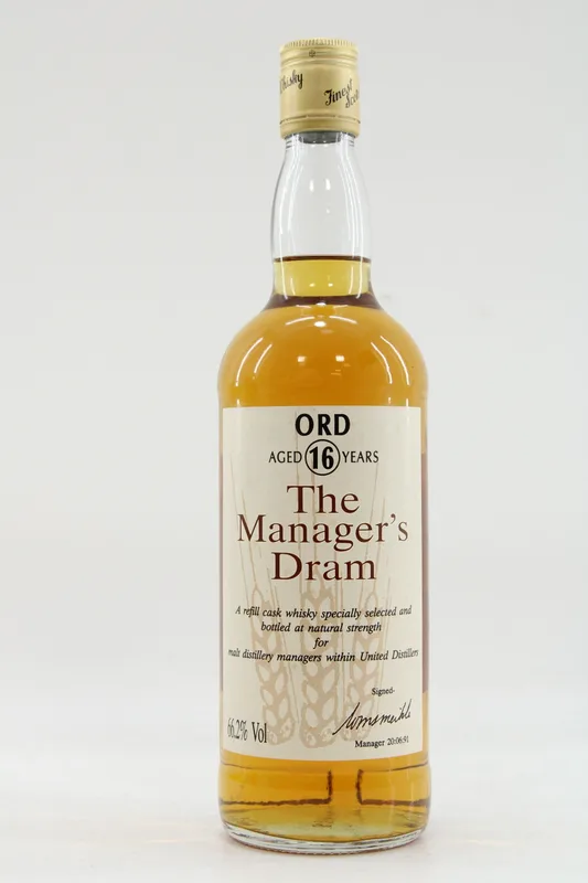 Glen Ord – 16 Years Old 1991 - Manager's Dram