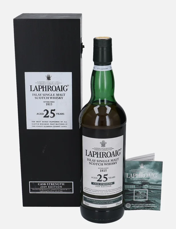 Laphroaig – Cask Strength 2009 Edition 25 Year Old