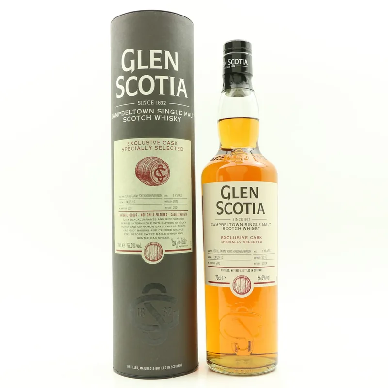 Glen Scotia – 2016 7 Year Old Exclusive Cask #24/59-10