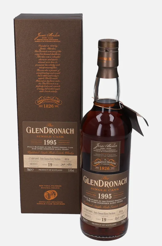 Glendronach – 1995 19 Year Old Single Cask