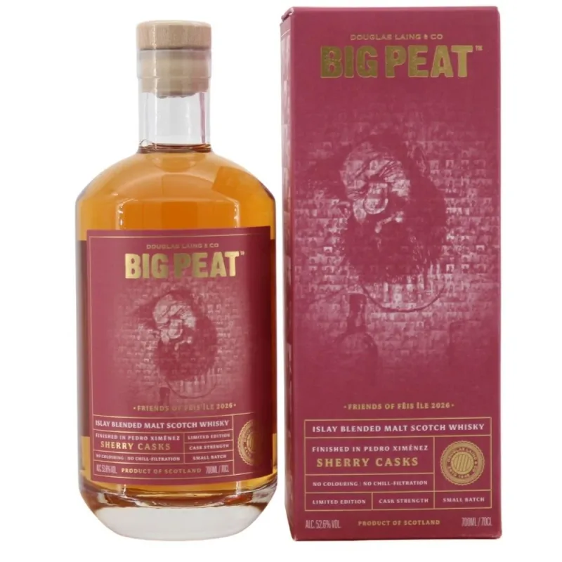 Big Peat Friends of Fèis ìle 2026 Small Batch (70cl, 52.6%)