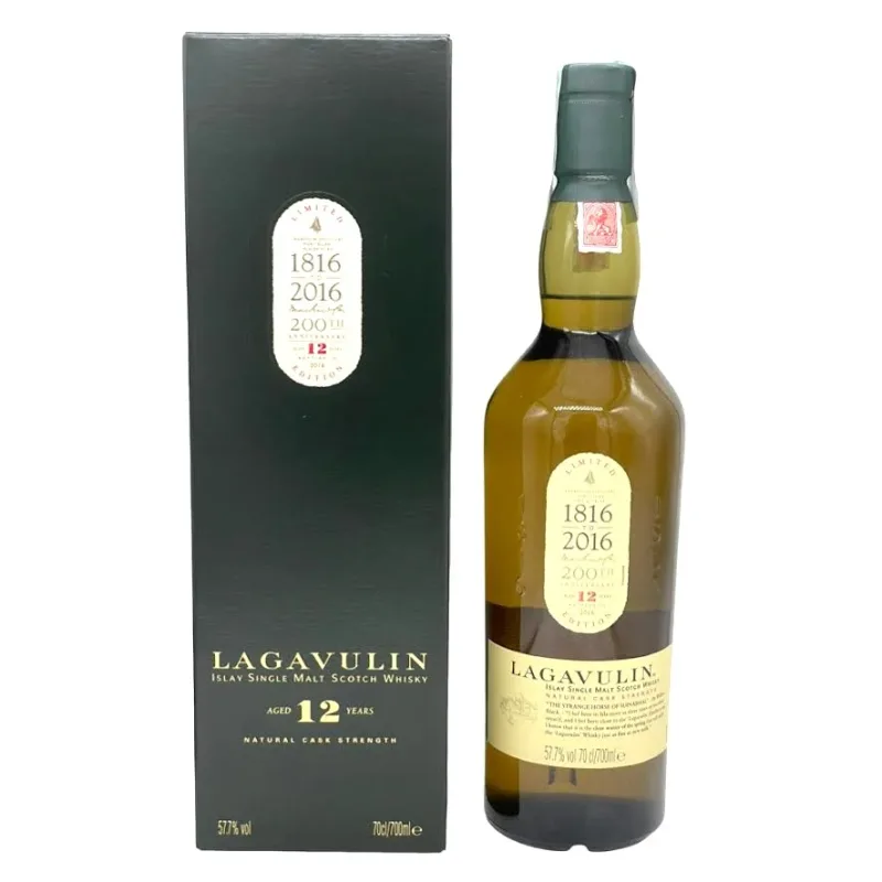 Lagavulin – 12 Years Old 200th Anniversary 2016 (70cl, 57.7%)