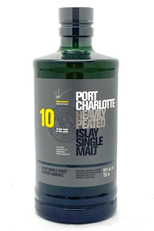 Bruichladdich – Port Charlotte 10 Year Old Heavily Peated Single Malt Scotch Whisky