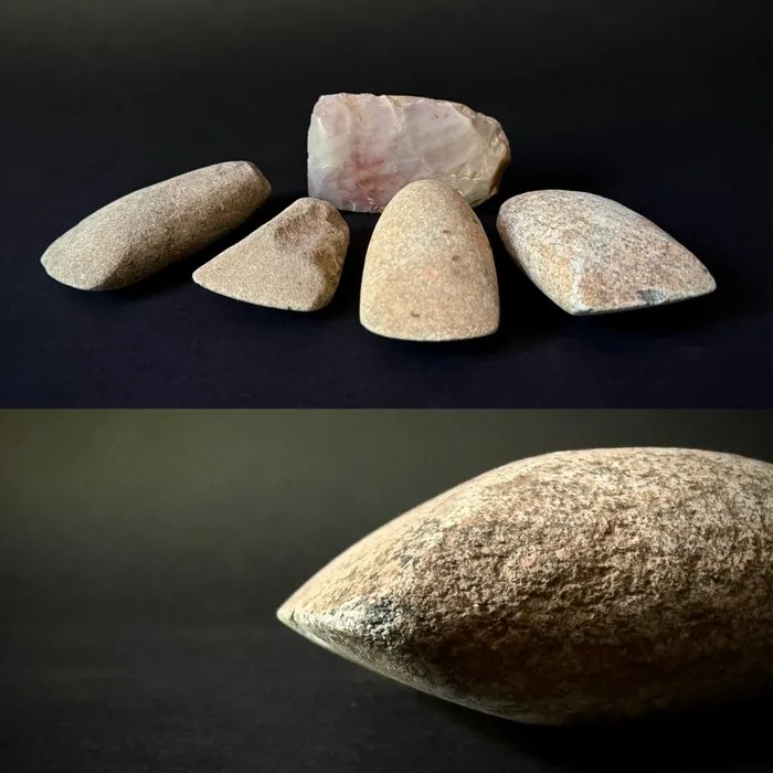 Ténéré-culture: set of 5 axes Axe - 10 cm