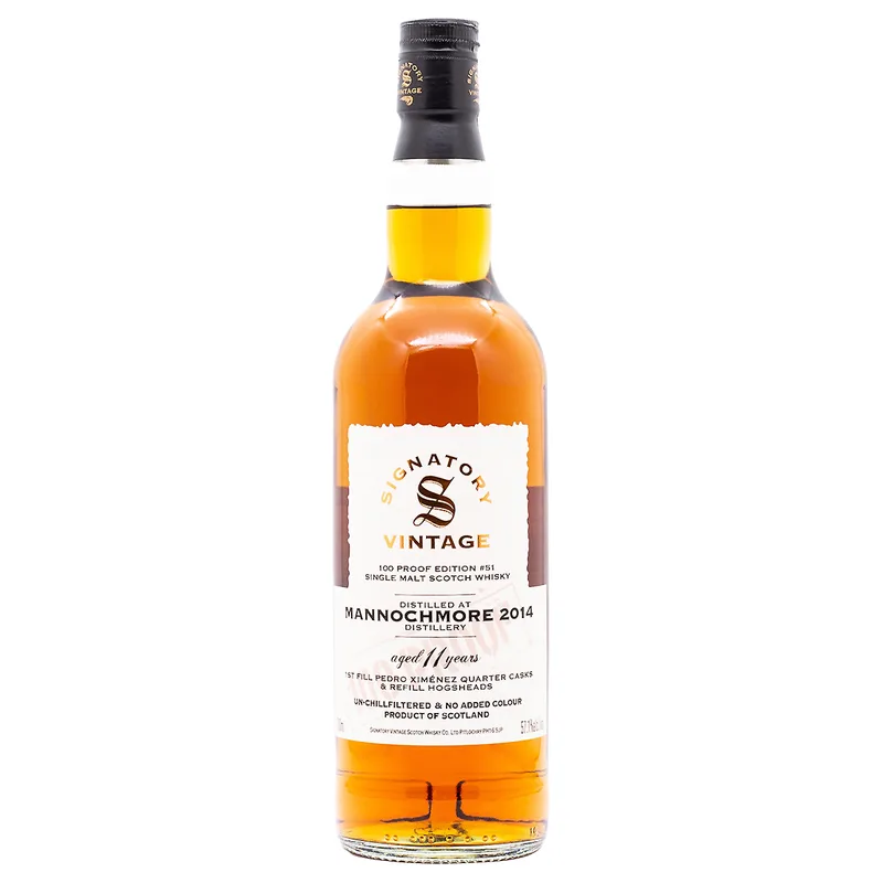 Signatory Vintage Mannochmore 11 Year Old 2014/2025 100 Proof Edition #51 (70cl, 57.1%)