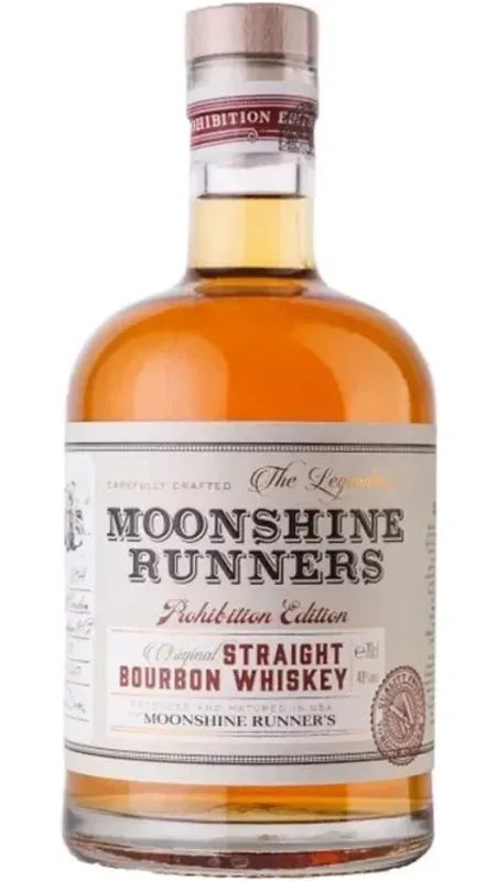 Moonshine Runners Straight Bourbon Whiskey (70cl)