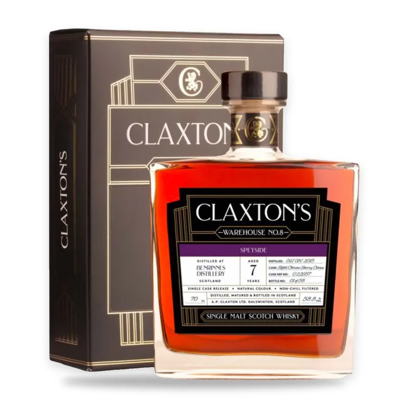 Claxton's Benrinnes 7 Year Old Oloroso Octave (70cl, 58.8%)