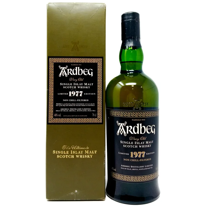 Ardbeg – 1977 Limited Edition Single Malt Scotch Whisky (70cl, 46%)