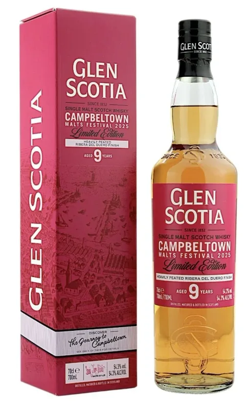 Glen Scotia – 9 Year Old Festival 2025 Heavily Peated Ribera del Duero Cask