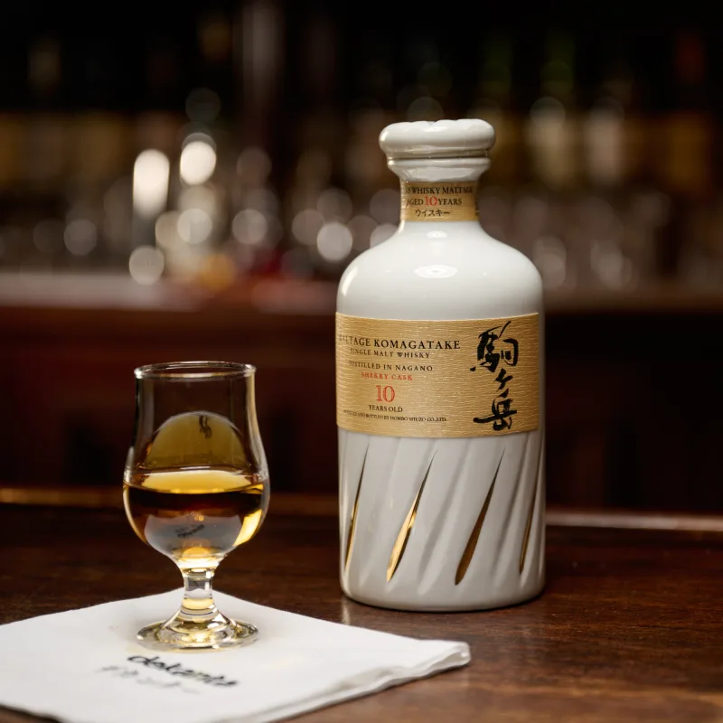 Mars Komagatake Single Malt 10 Years Old Ceramic Bottle