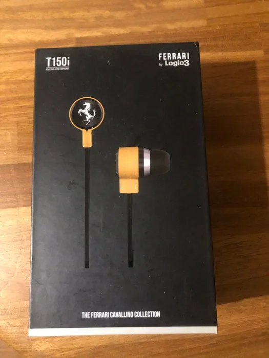 Emblem - Ferrari - Ferrari by Logic3 Ferrari by Logic3 Cavallino T150 Auricolare Cablato In-ear Nero - 2024