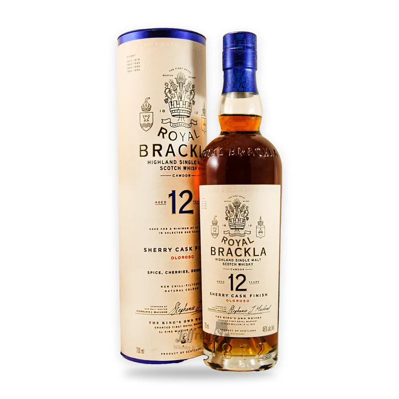 Royal Brackla – 12 Year Old Oloroso Sherry Cask (70cl, 46%)