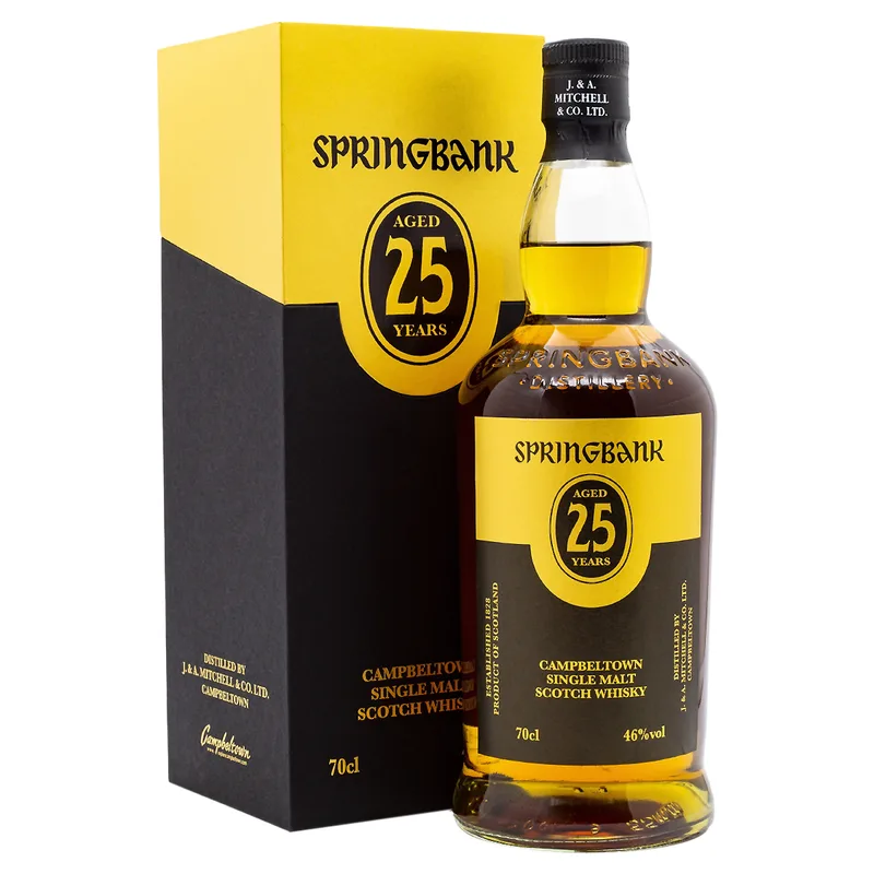 Springbank – Aged 25 Years 2023 Release Campbeltown Single Malt Scotch Whisky (70cl, 46%)