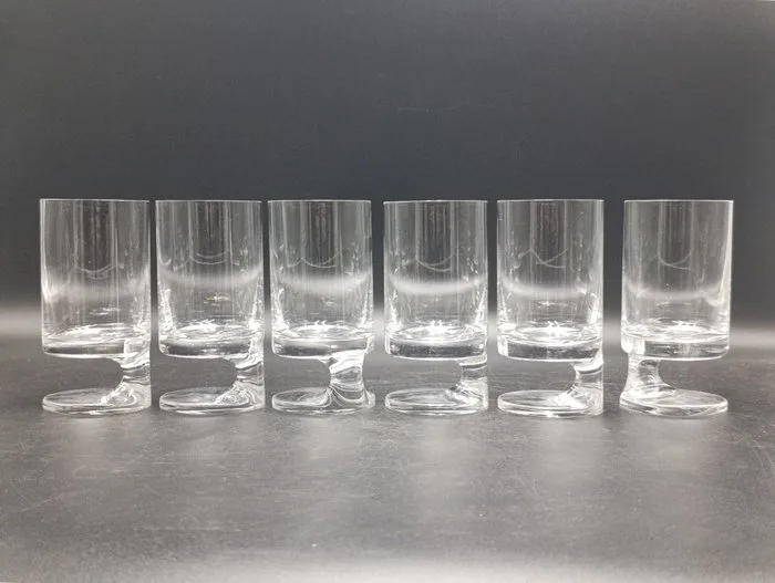 Arnolfo di Cambio - Joe Colombo - Drinking set (6) - Smoke - Crystal