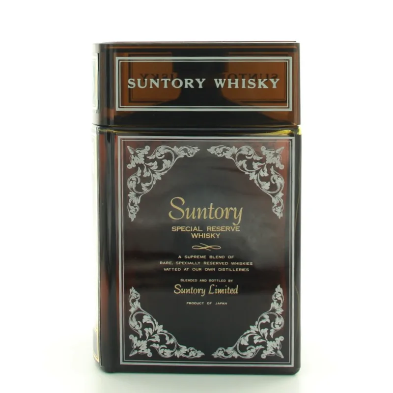 Suntory Special Reserve Book Glass Decanter