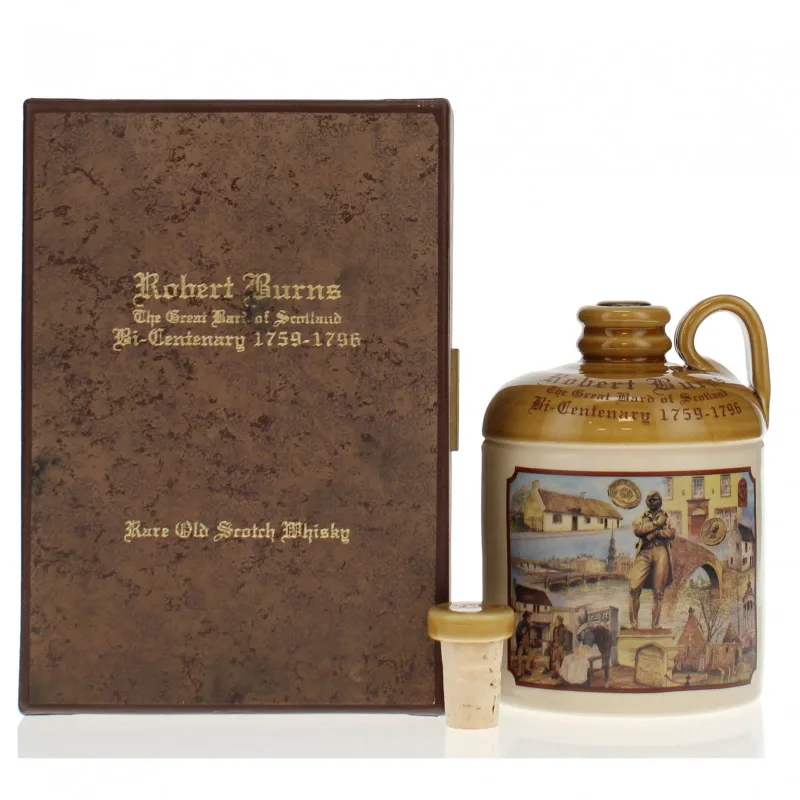 Robert Burns Bicentenary Commemorative Decanter