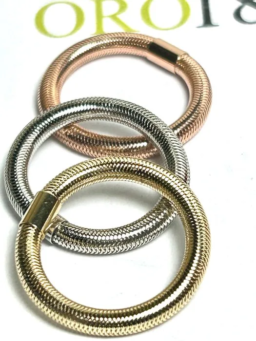 Ring - 18 kt. Yellow gold, White gold, Rose gold - Modern design