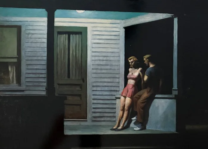 Edward Hopper - “Summer Evening, 1947”